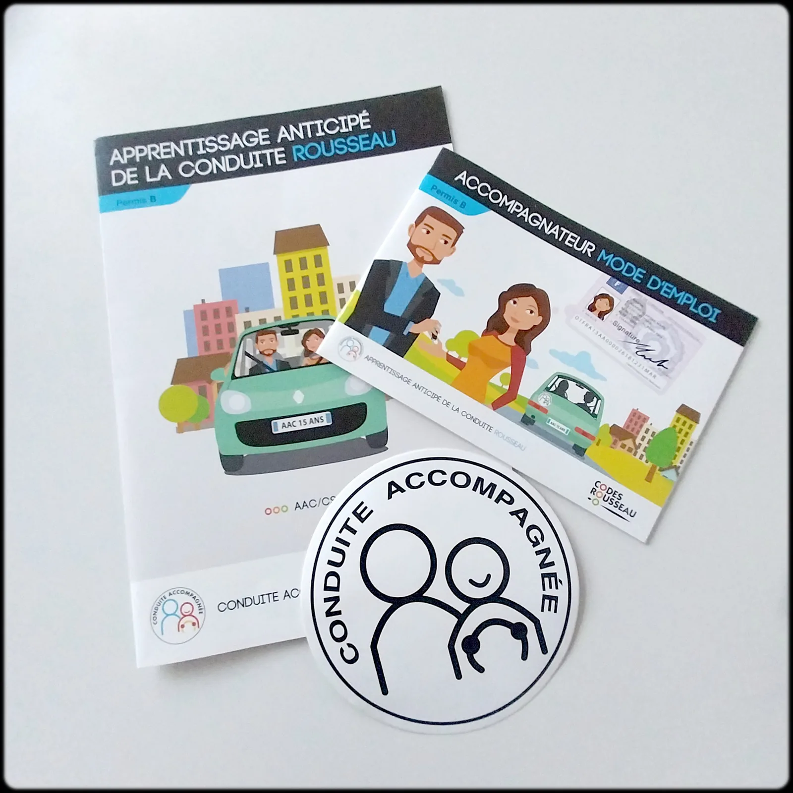 Supports de conduite accompagnée pour le permis B